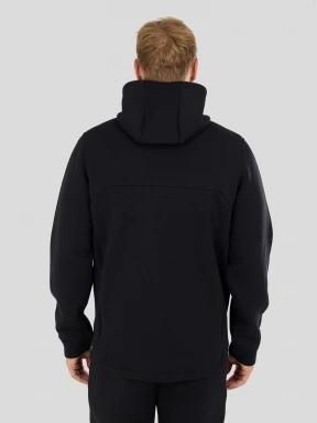 Fundango Hamal Tech Hoodie férfi kapucnis pulóver fekete színben 3