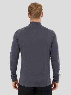 Fundango Temuka Merino Halfzip férfi aláöltöző felső szürke színben 3