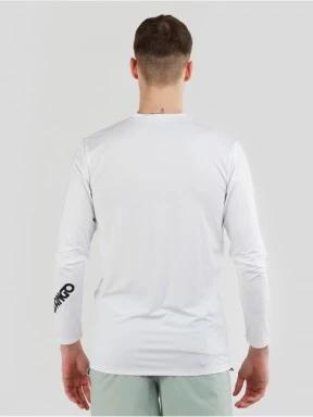 Fundango Manado Long Rashguard férfi hosszú ujjú lycra fehér színben 3