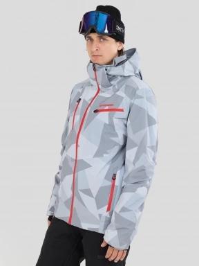 Fundango Telluride Ski Jacket férfi síkabát szürke színben 1
