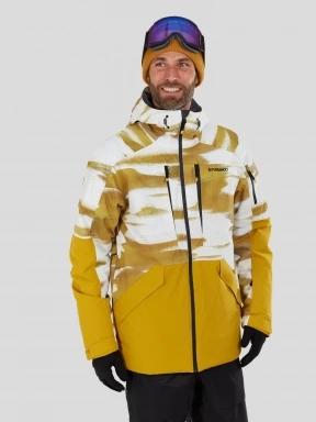 Fundango Baily ECO Allmountain Jacket férfi síkabát sárga színben 1