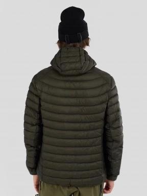 Fundango Rauris Down Jacket férfi tollkabát oliva színben 3