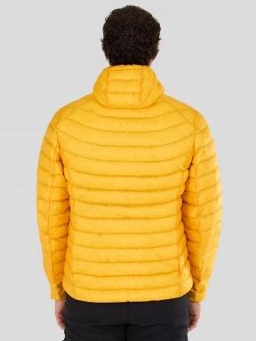 Fundango Rauris Down Jacket férfi tollkabát barna színben 3