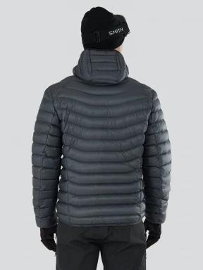 Fundango Rauris Down Jacket férfi tollkabát szürke színben 1