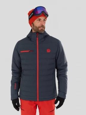 Fundango Orion Padded Jacket férfi steppelt síkabát szürke színben 1