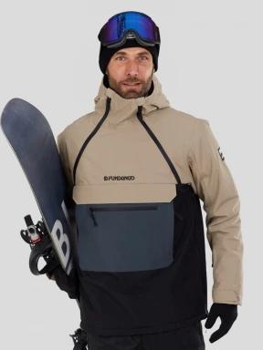 Fundango Hydra ECO Anorak férfi anorák homok színben 1