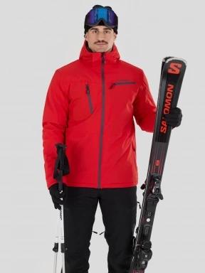 Fundango Horatio Allmountain Jacket férfi síkabát piros színben 1
