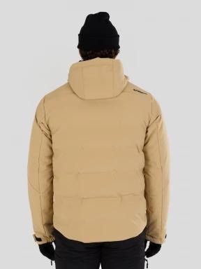 Fundango Portage Padded Jacket férfi steppelt síkabát homok színben 3