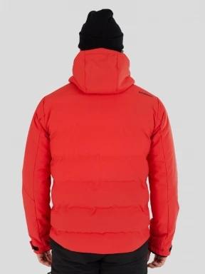 Fundango Portage Padded Jacket férfi steppelt síkabát piros színben 3