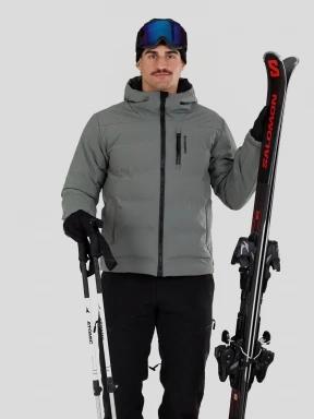 Fundango Portage Padded Jacket férfi steppelt síkabát zöld színben 1