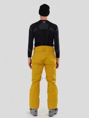 Fundango Teak Pants férfi sínadrág sárga színben 3