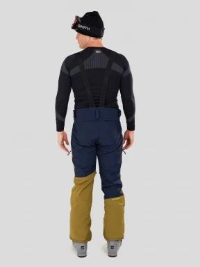 Fundango Teak Colourblock Pants férfi sínadrág sötétkék színben 3