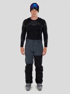 Fundango Teak Colourblock Pants férfi sínadrág szürke színben 1