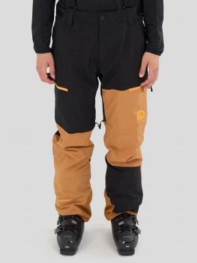 Fundango Teak Colourblock Pants férfi sínadrág barna színben 1