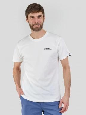 Fundango Breaker Graphic-T férfi rövid ujjú póló fehér színben 1