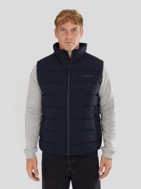 Fundango Vance Padded Vest férfi mellény sötétkék színben 1