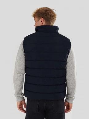 Fundango Vance Padded Vest férfi mellény sötétkék színben 3
