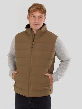 Fundango Vance Padded Vest férfi mellény barna színben 1