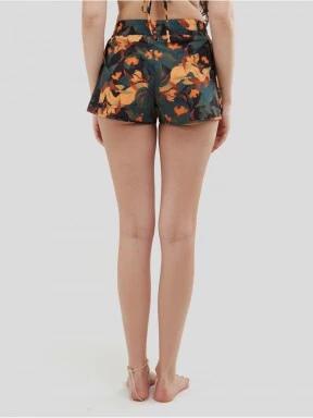 Fundango Elderberry Boardshort női beach short multikolor színben 3