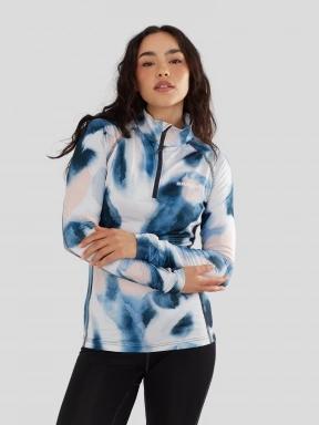 Fundango Yade II Baselayer Top női aláöltöző felső kék színben 1