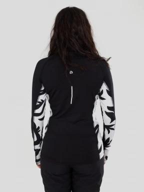 Fundango Yade II Baselayer Top női aláöltöző felső fekete színben 3