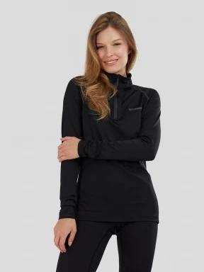 Fundango Yade Thermo II Baselayer Top női aláöltöző felső fekete színben 1
