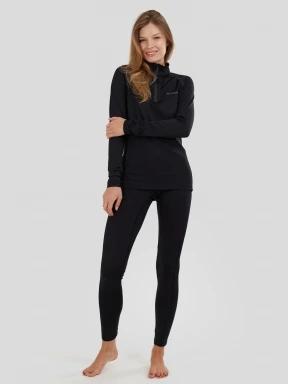 Fundango Yaris Thermo II Baselayer Bottom női aláöltöző nadrág fekete színben 1