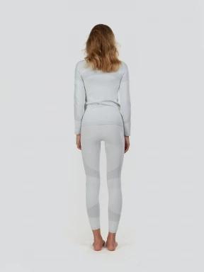 Fundango Seamless Baselayer Set női aláöltöző szett fehér színben 3
