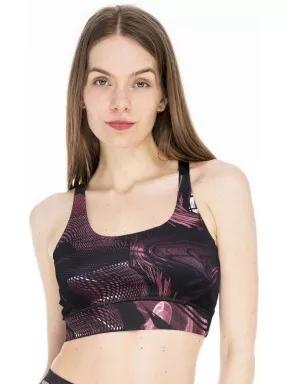 Fundango Nova női sportmelltartó fekete színben 1