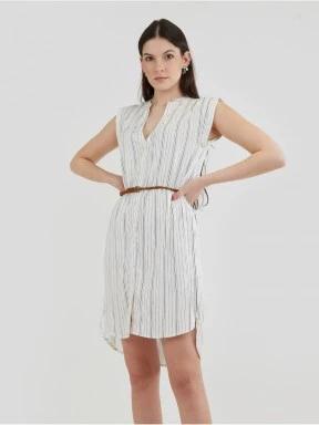 Fundango Mona Dress női ingruha fehér színben 1