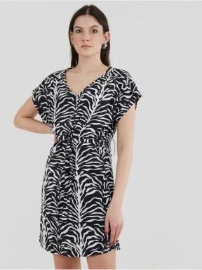 Fundango Palmetta Dress női ruha fekete színben 1
