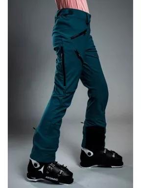 Fundango RAURIS Softshell Pant W női túranadrág kék színben 3
