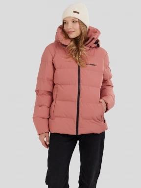 Fundango Amber Padded Jacket női steppelt átmeneti kabát rózsaszín színben 1