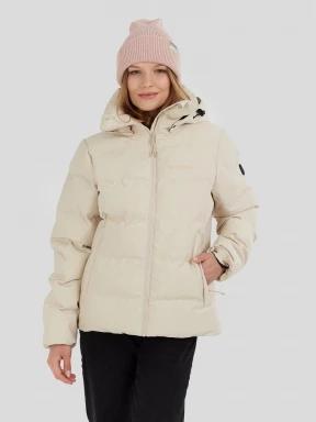 Fundango Mirabelle Padded Jacket női steppelt átmeneti kabát homok színben 1