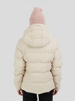 Fundango Mirabelle Padded Jacket női steppelt átmeneti kabát homok színben 3