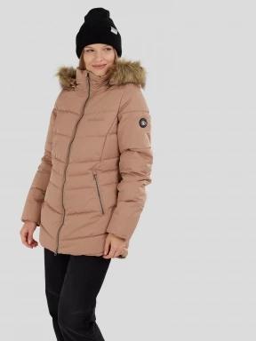 Fundango Prue Padded Jacket női télikabát barna színben 1