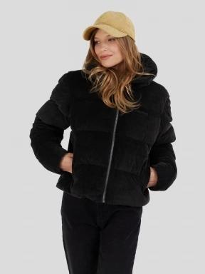 Fundango Lina Padded Jacket női steppelt átmeneti kabát fekete színben 1