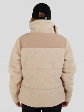 Fundango Nukka Padded Jacket női steppelt átmeneti kabát homok színben 3