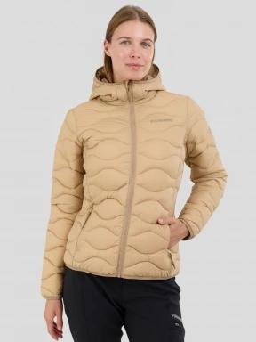 Fundango Vinke Padded Jacket női steppelt átmeneti kabát sárga színben 1