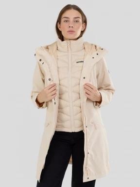 Fundango Astrion 3 in 1 Jacket női átmeneti kabát homok színben 1