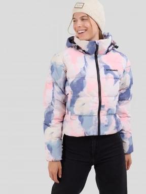 Fundango Amber Cropped Jacket női steppelt átmeneti kabát multikolor színben 1