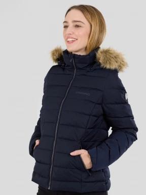 Fundango Urban Lite Jacket női steppelt átmeneti kabát sötétkék színben 1