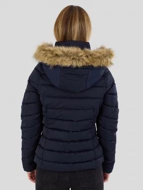 Fundango Urban Lite Jacket női steppelt átmeneti kabát sötétkék színben 3
