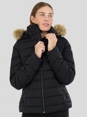 Fundango Urban Lite Jacket női steppelt átmeneti kabát fekete színben 1