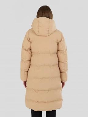 Fundango Cosycoat Long Padded Jacket női steppelt télikabát sárga színben 3