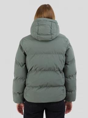 Fundango Everwind Padded Jacket női steppelt télikabát zöld színben 3