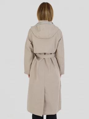 Fundango Brighton Trenchcoat női ballonkabát barna színben 3