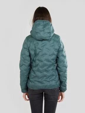 Fundango Alsea Hooded Jacket női utcai kabát oliva színben 3