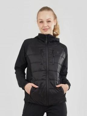 Fundango Mina Hybrid Jacket női softshell kabát fekete színben 1