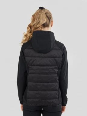 Fundango Mina Hybrid Jacket női softshell kabát fekete színben 3